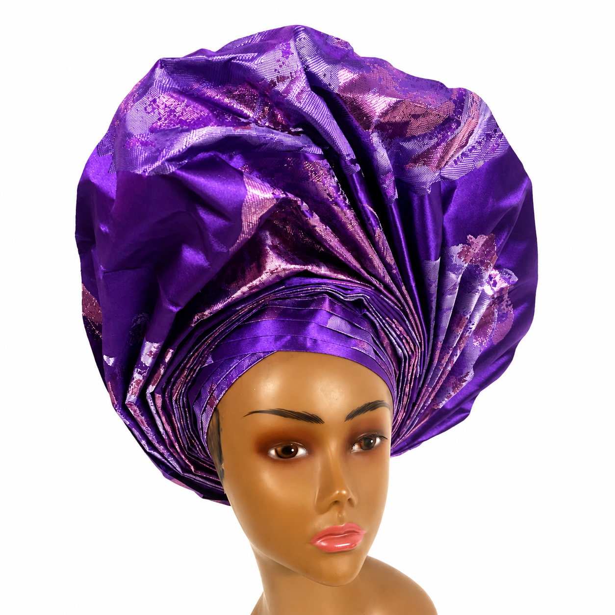 Purple Gele