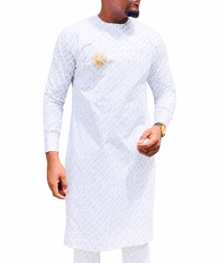 White African Men’s Body Suit Set