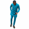 Blue African Senator Wear Set