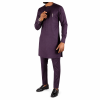Purple African Senator Wear Set