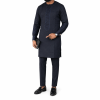 Blue African Men’s Senator Wear Set